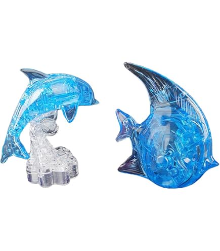 Amazon.co.jp: freneci 2点セット クリスタルパズル ジグソーパズル3D